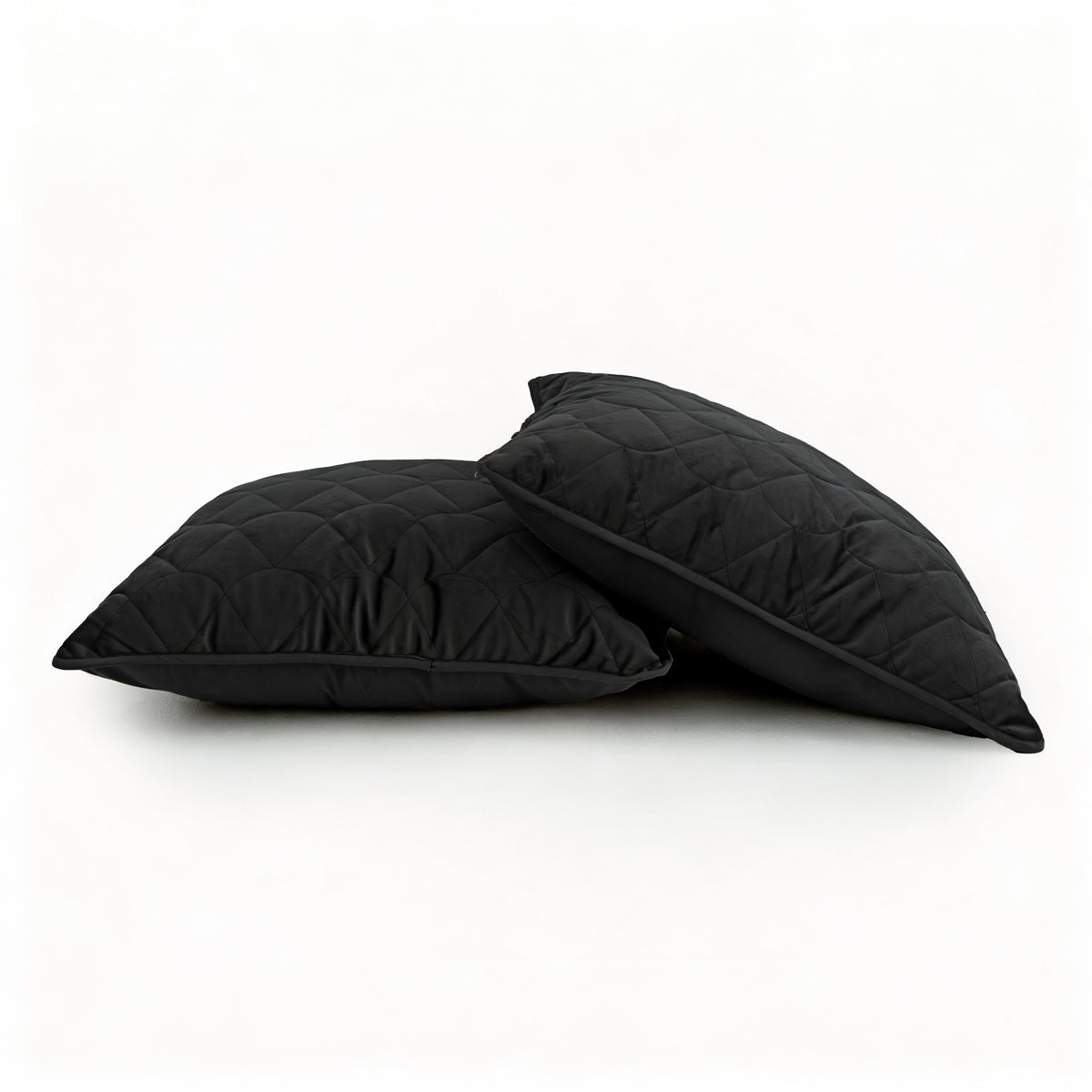All-in One Lazy Velvet Dekbed Zwart - Dekbed met kussensloop 140x200cm