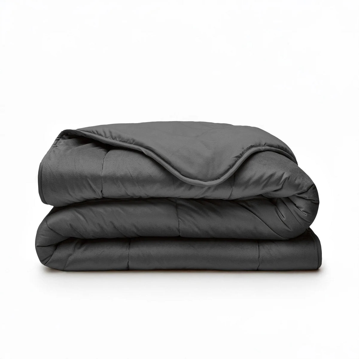 Dekbed Zonder Overtrek pom pom Antraciet 2 persoons 200x200cm