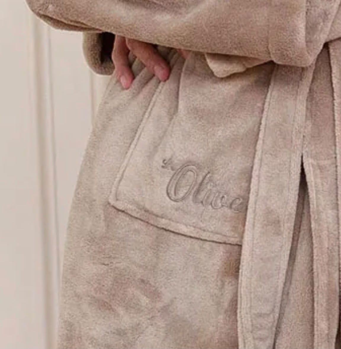 Badjas Unisex - Taupe